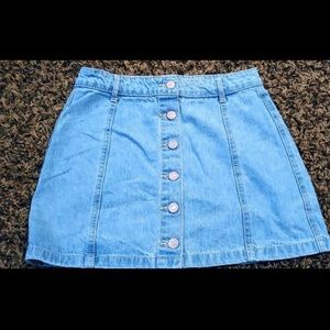 Forever 21 Jean Skirt